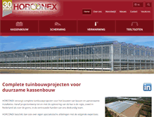 Tablet Screenshot of horconex.nl